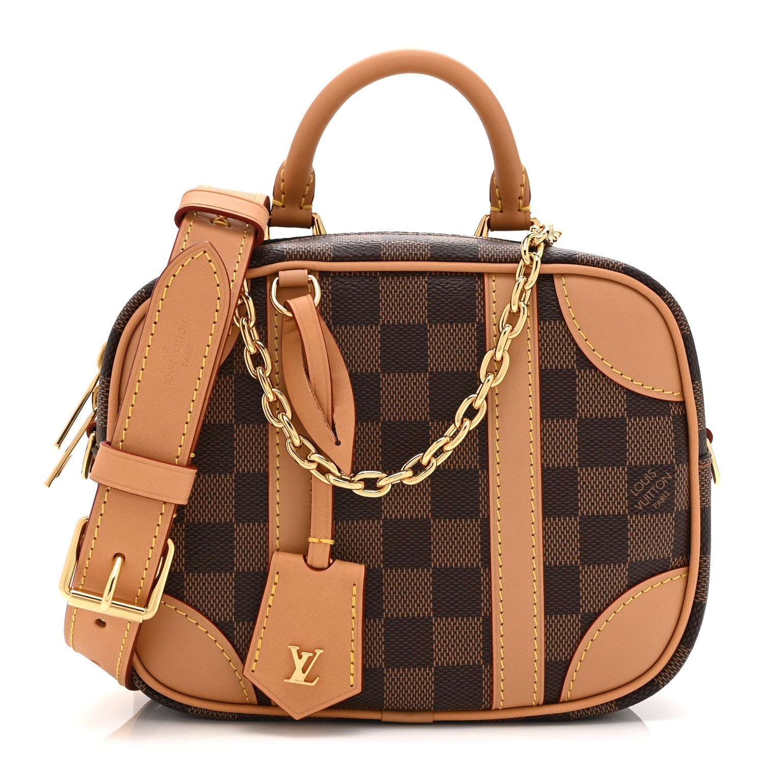 Louis Vuitton Damier Ebene Valisette Souple BB