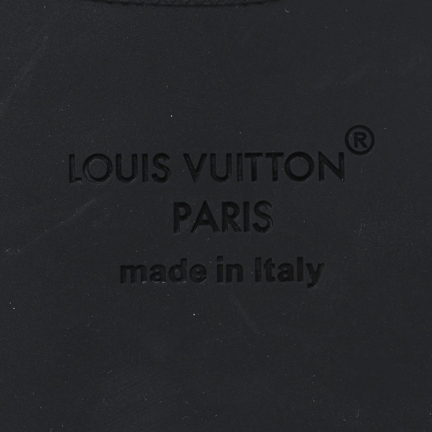 Louis Vuitton Monogram Eclipse Calfskin Mens LV Oasis Mules 12 Black