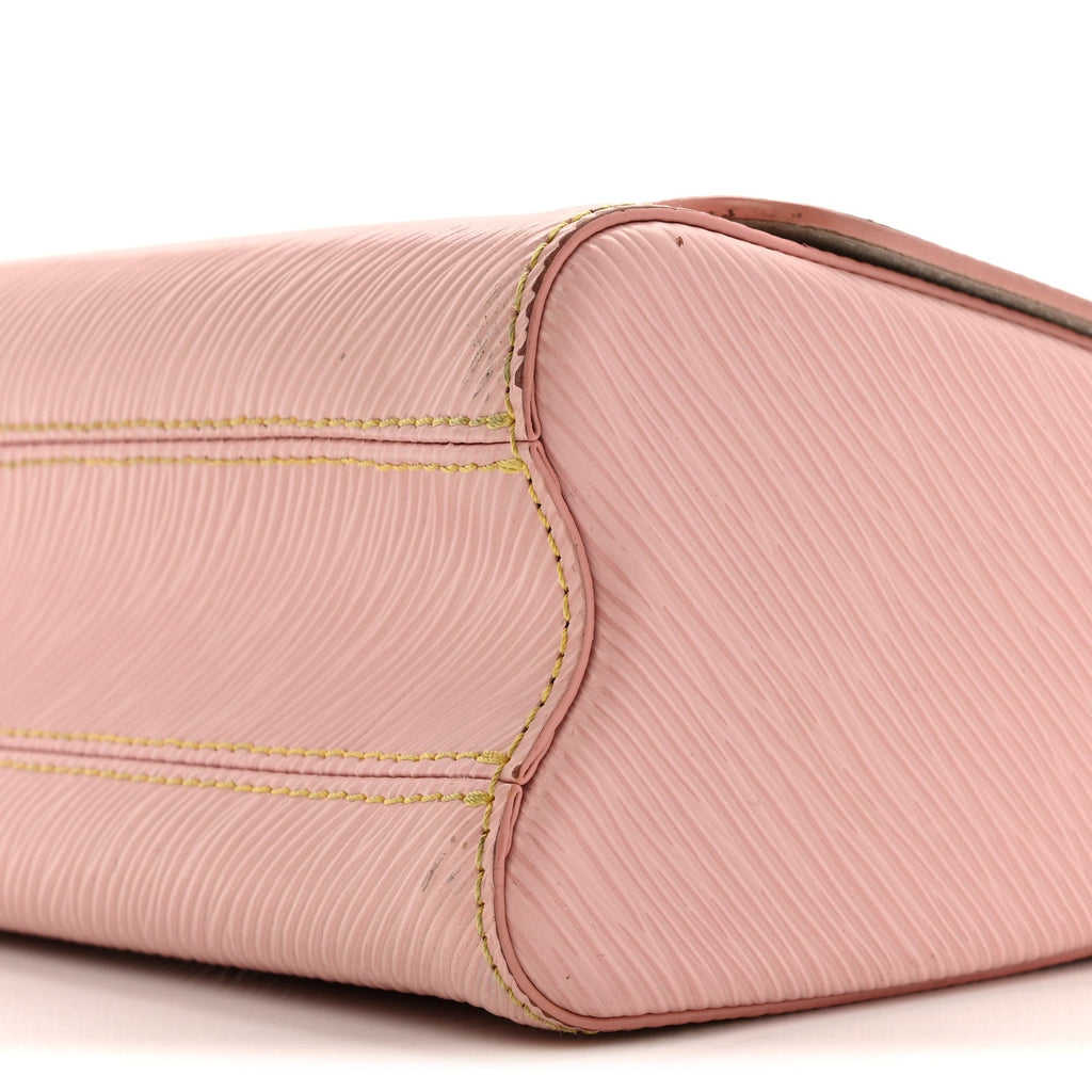 Louis Vuitton Epi Twist Shoulder Bag MM Rose Ballerine