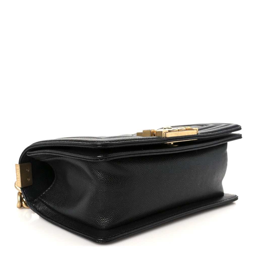 Chanel Caviar Quilted Small Boy Flap Black