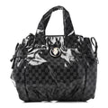 Gucci Crystal Monogram Hysteria Tote Navy Blue