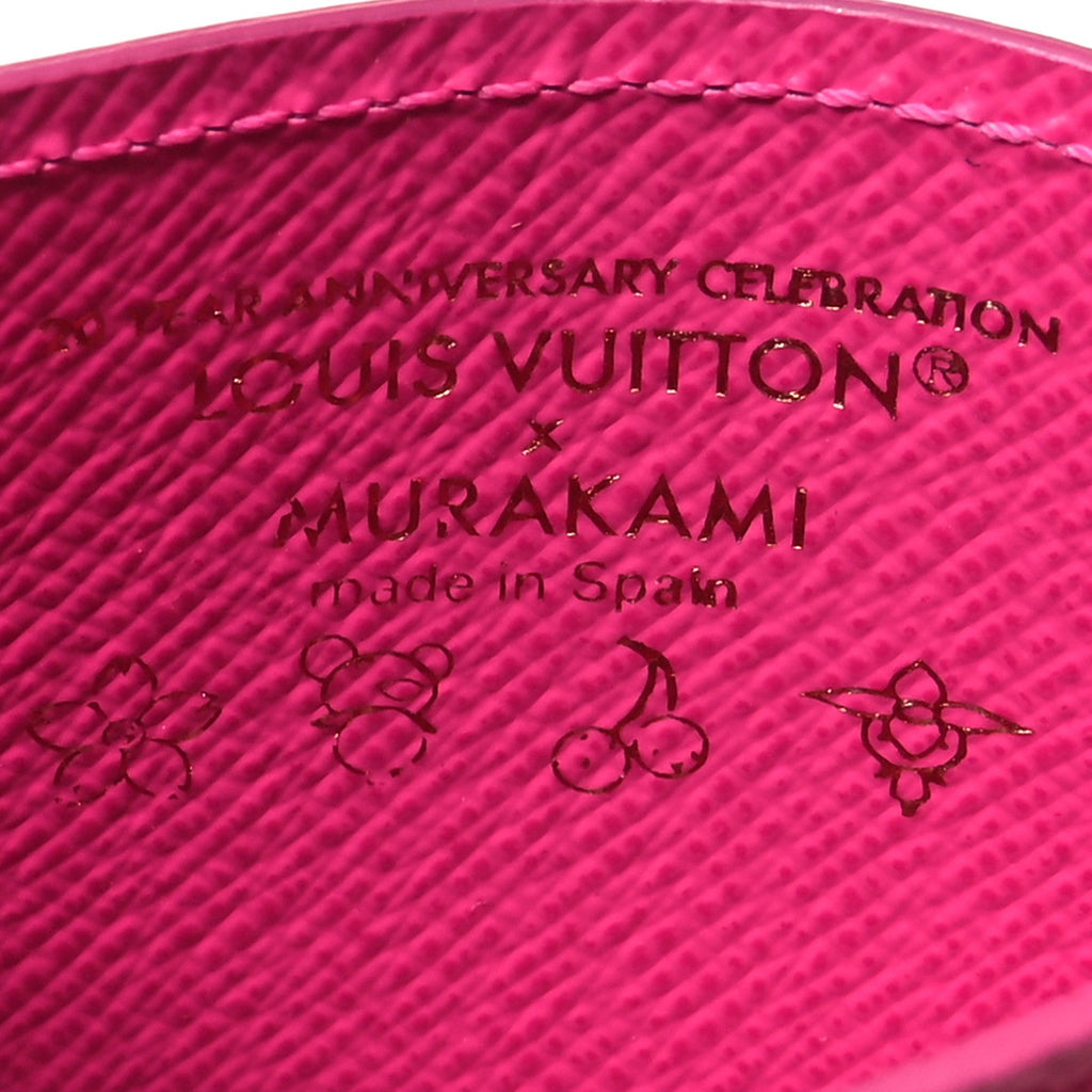 Louis Vuitton LV X TM Monogram Multicolor Card Holder Kawaii Pink
