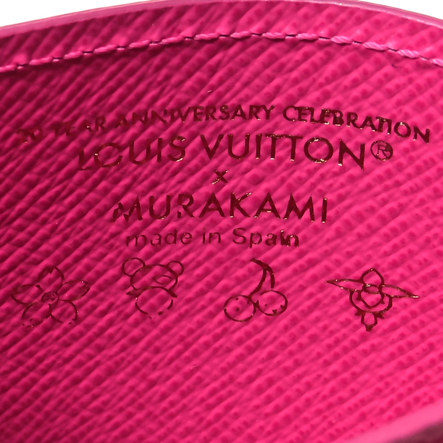 Louis Vuitton LV X TM Monogram Multicolor Card Holder Kawaii Pink