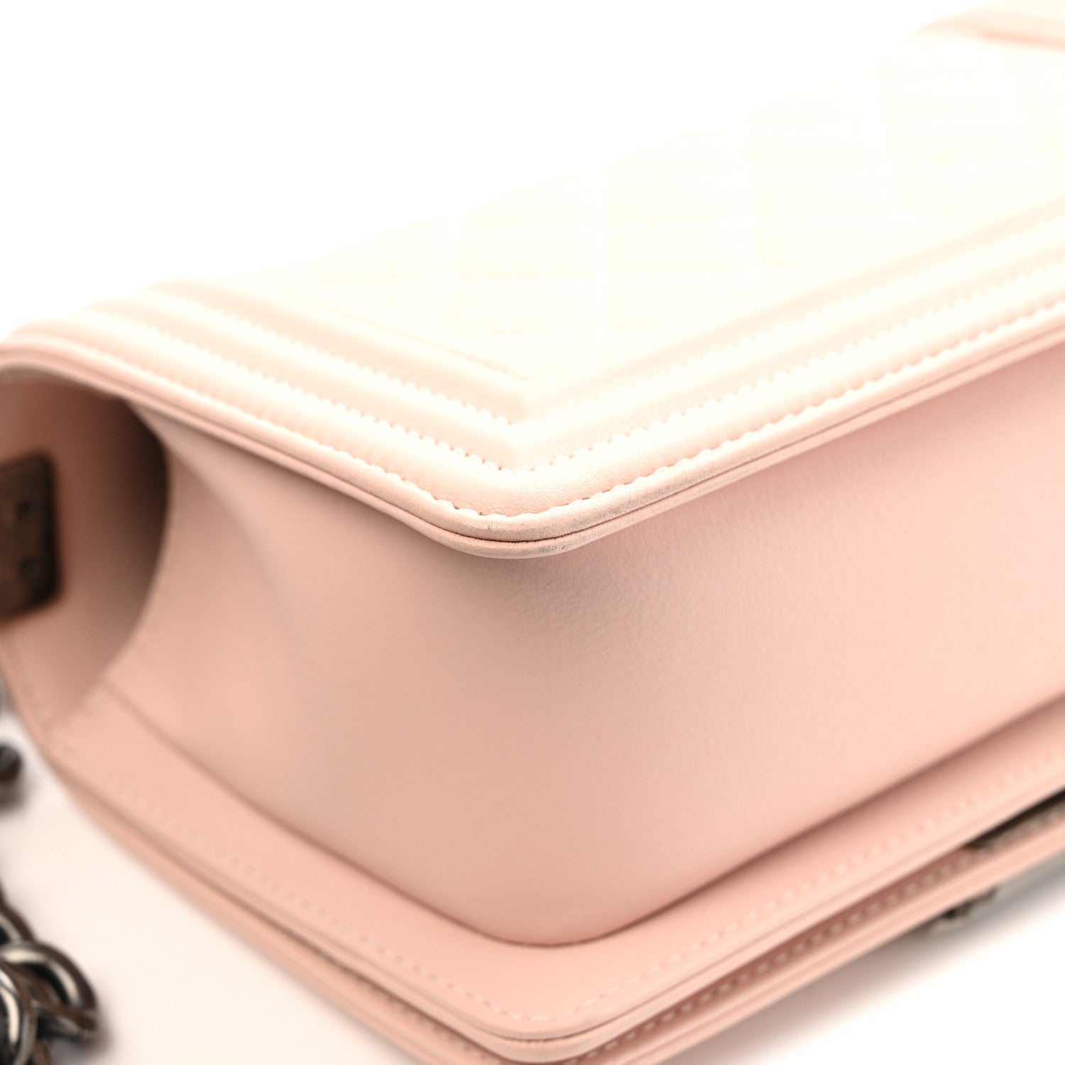 Chanel Calfskin Quilted Small Boy Flap Light Pink