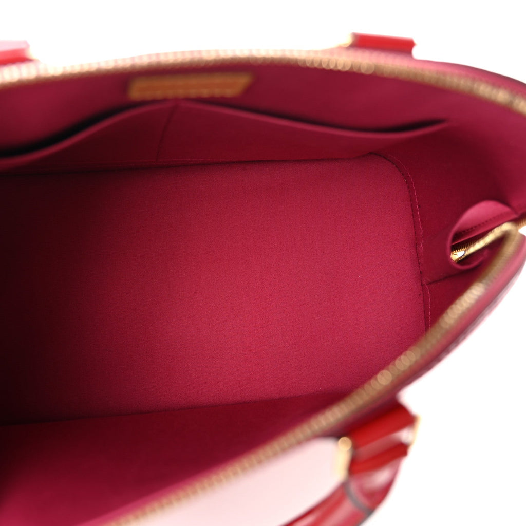 Louis Vuitton Vernis Alma PM Rose Indien