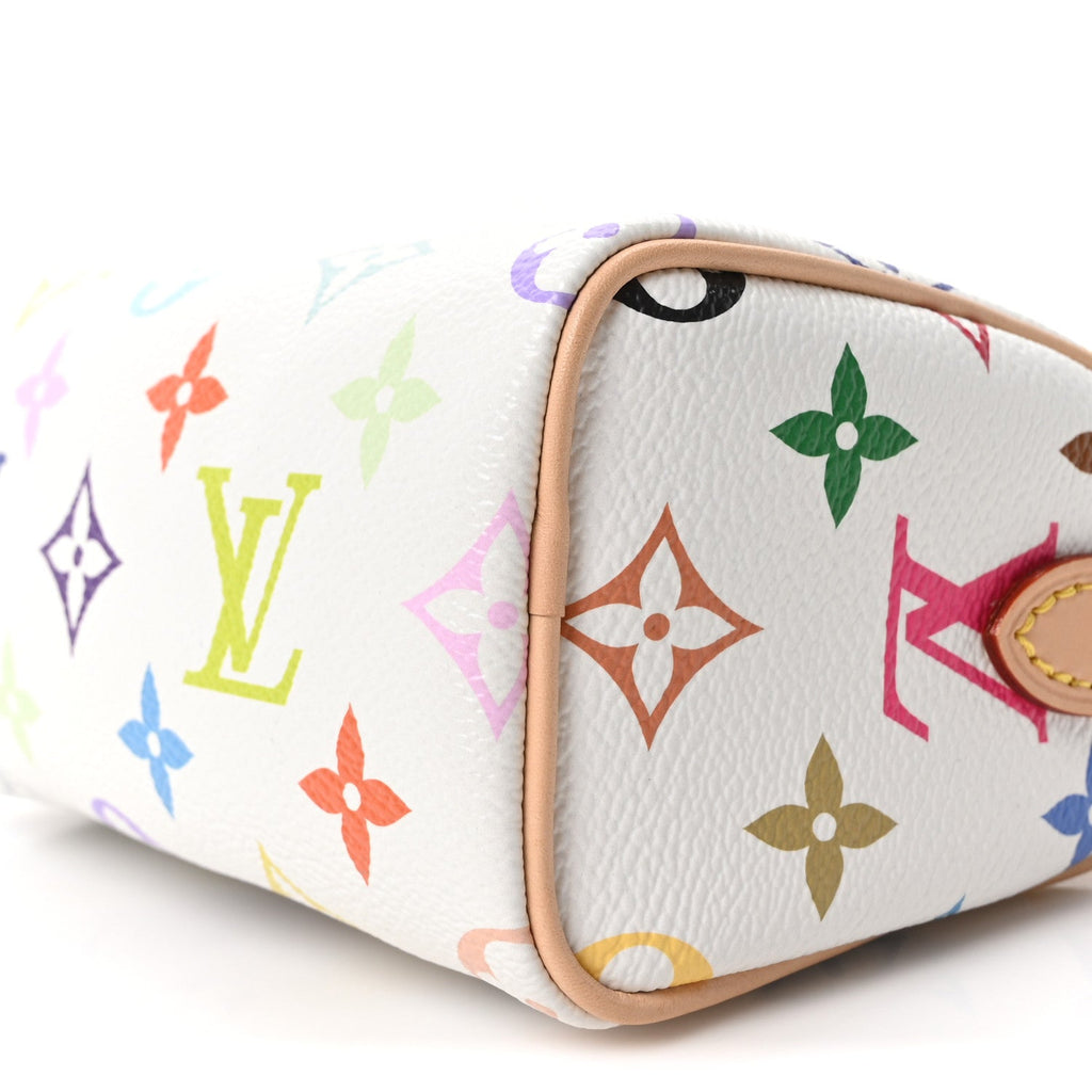 Louis Vuitton LV X TM Monogram Multicolor Nano Speedy White