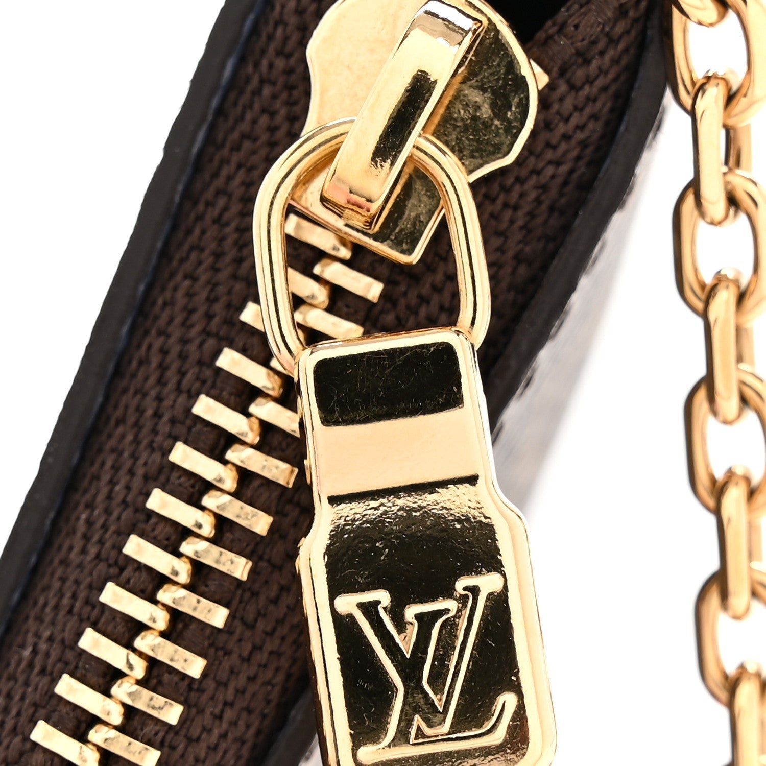 Louis Vuitton Monogram 2025 Christmas Animation Vivienne Paw Print Key Pouch Blue Frost