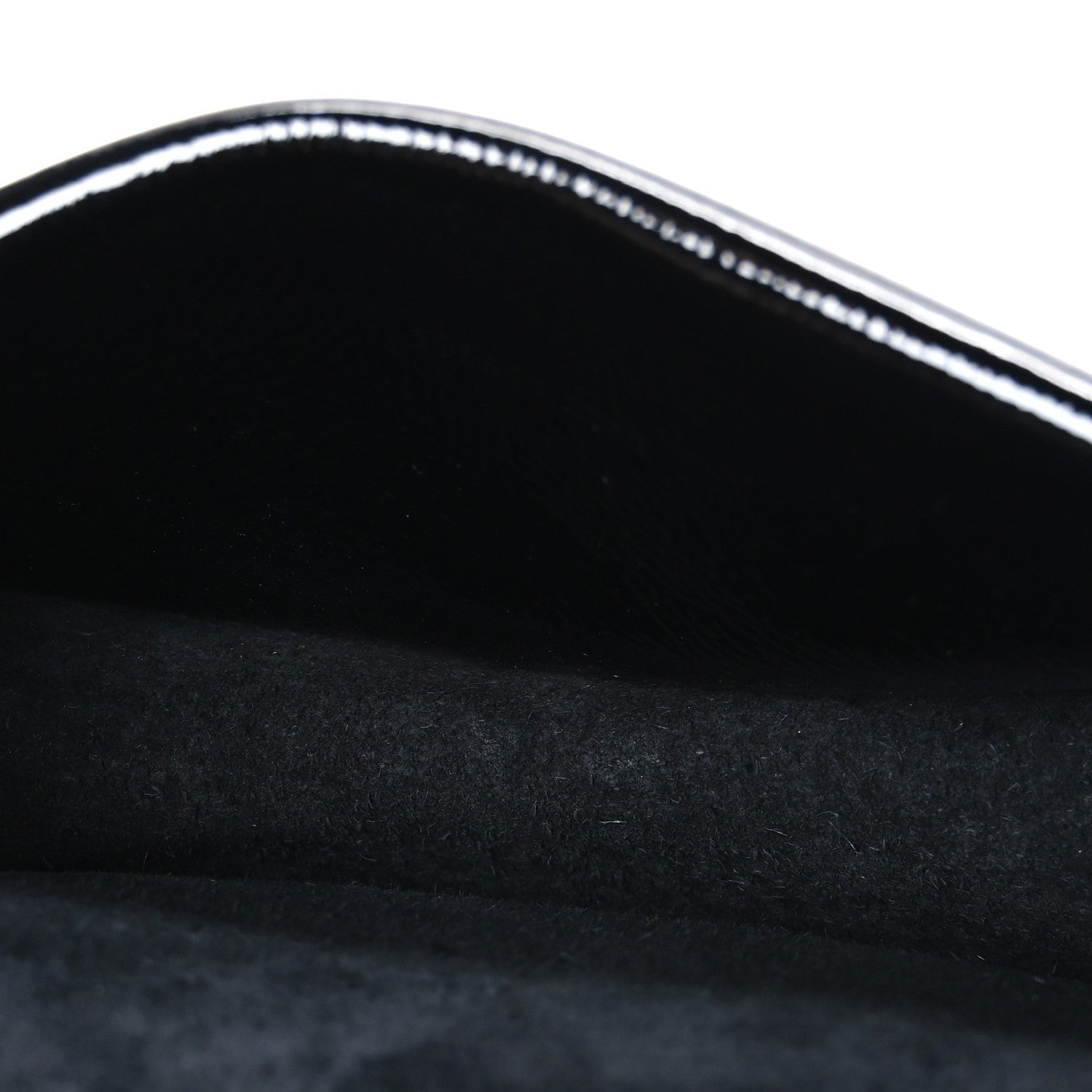 Gucci Crinkled Patent Mini Dionysus Shoulder Bag Black