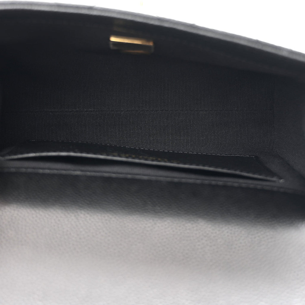 Chanel Caviar Quilted Mini Flap Black