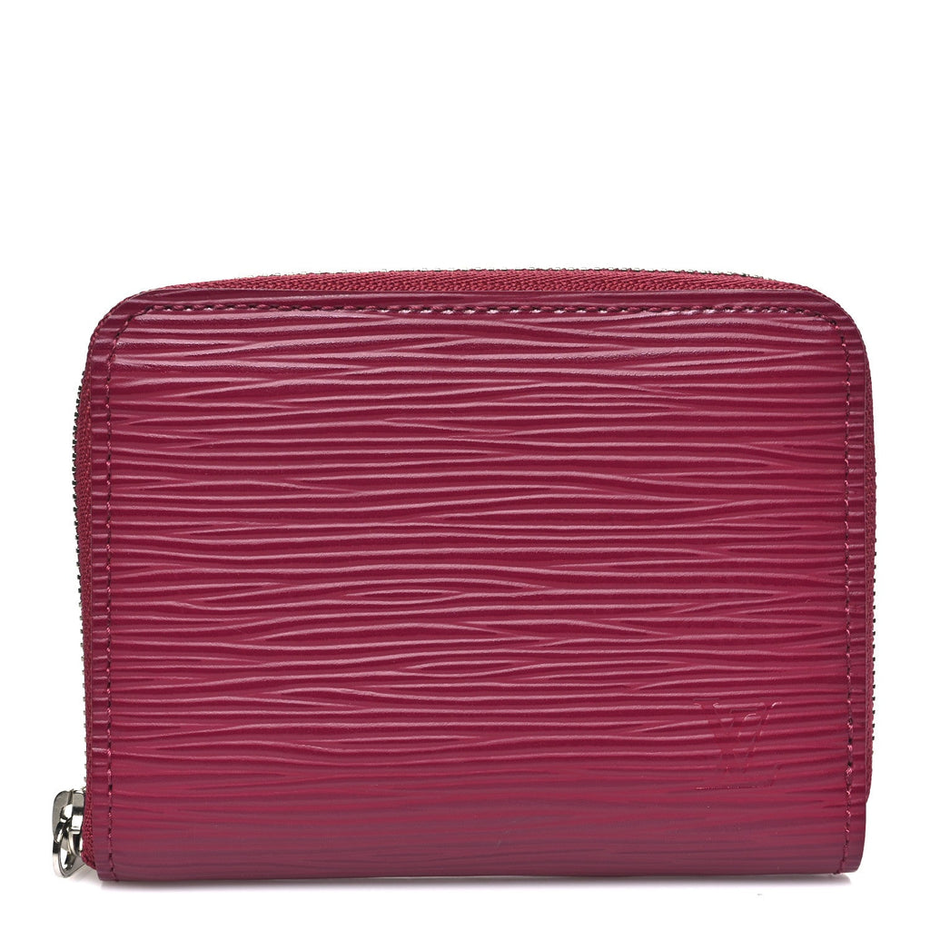 Louis Vuitton Epi Zippy Coin Purse Fuchsia