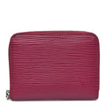 Louis Vuitton Epi Zippy Coin Purse Fuchsia