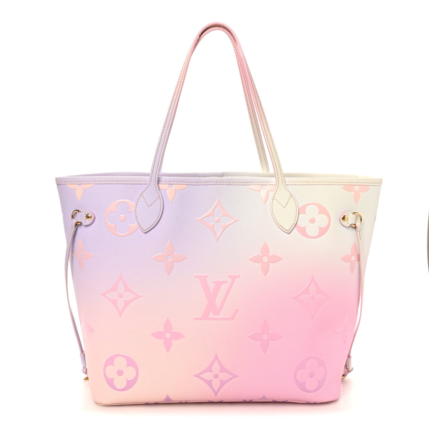 Louis Vuitton Monogram Giant Spring In The City Neverfull MM Sunrise Pastel