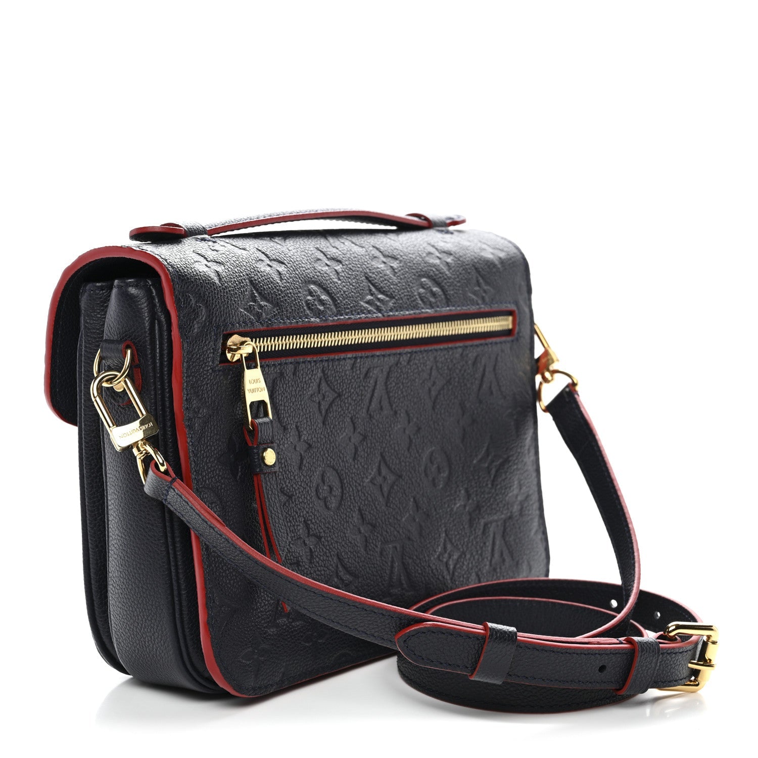 Louis Vuitton Empreinte Pochette Metis Marine Rouge