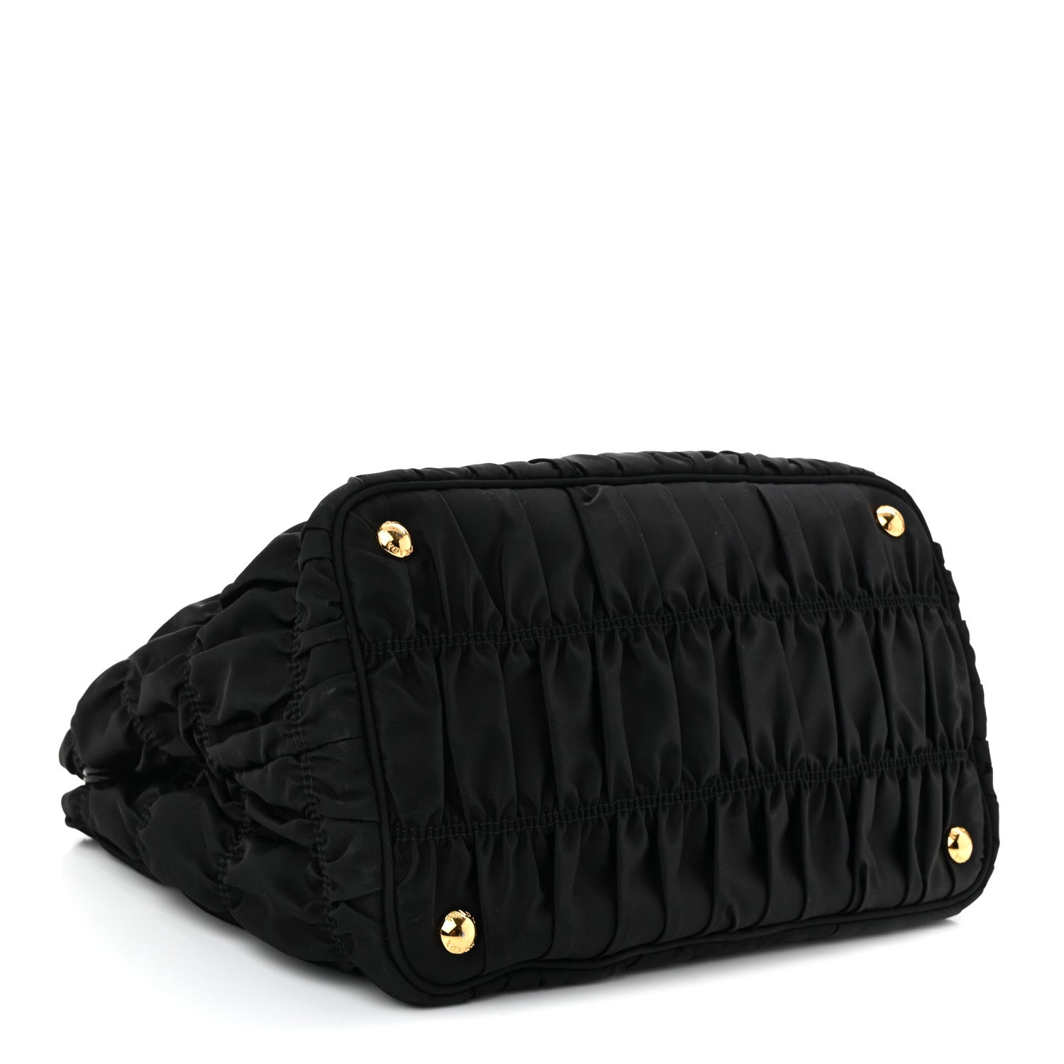 Prada Tessuto Nylon Gaufre Tote Black