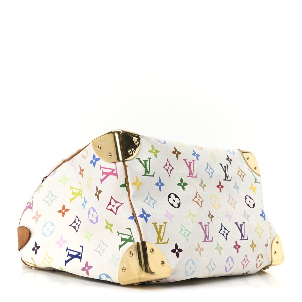 Louis Vuitton Monogram Multicolor Speedy 30 White