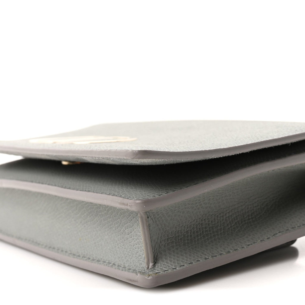 Christian Dior Calfskin 30 Montaigne 2 in 1 Pouch Grey
