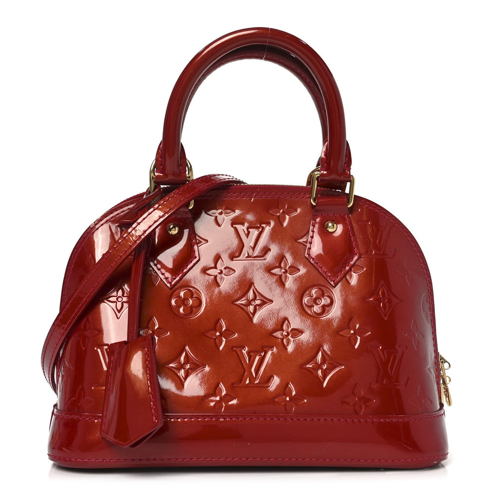 Louis Vuitton Vernis Alma BB Rose Indien