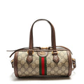 GUCCI Ophidia Boston Bag Small in GG Supreme