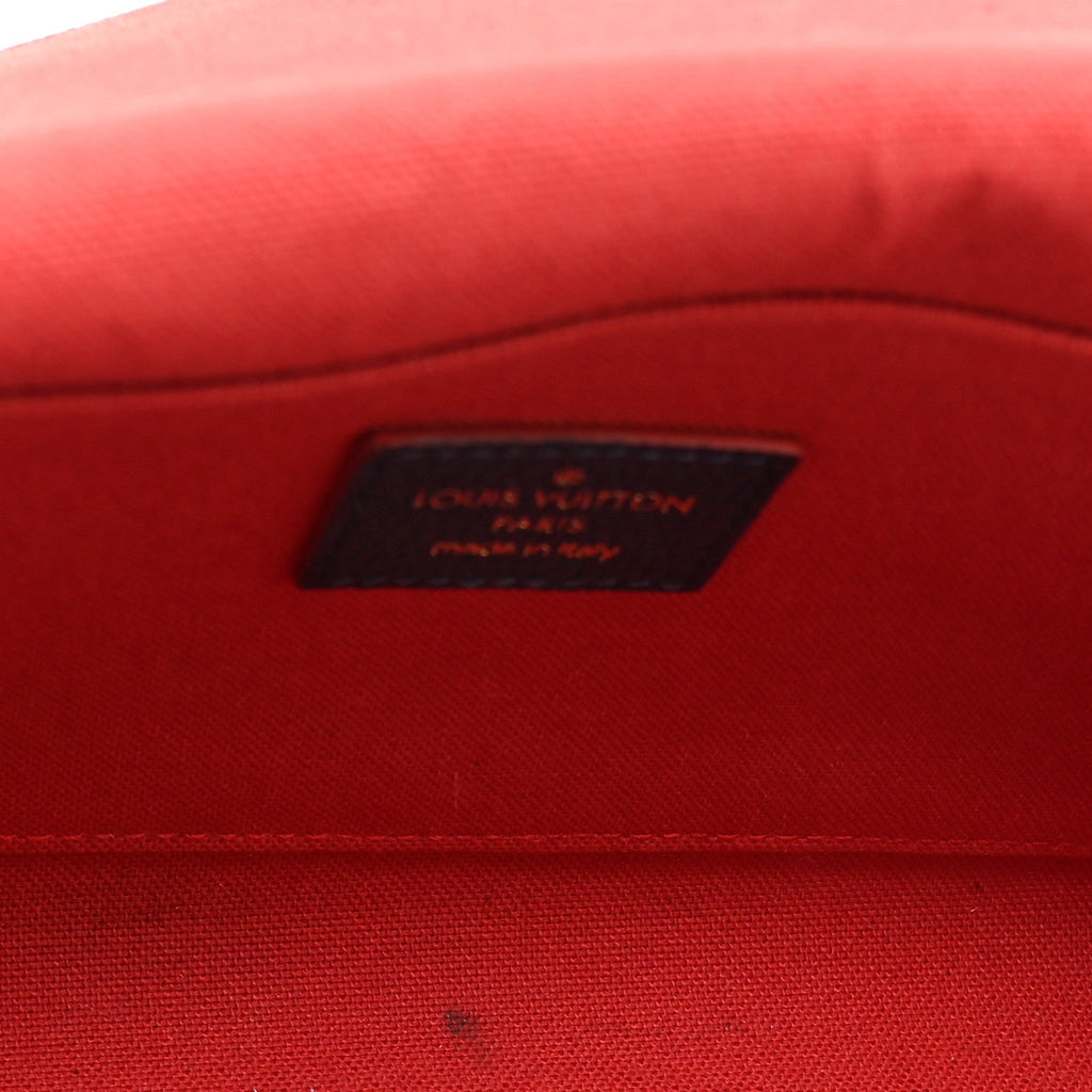 Louis Vuitton Empreinte Pochette Felicie Chain Wallet Marine Rouge