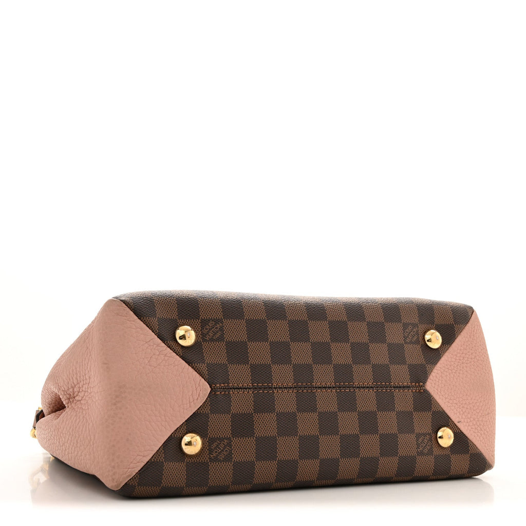 Louis Vuitton Damier Ebene Cuir Taurillon Brittany Magnolia
