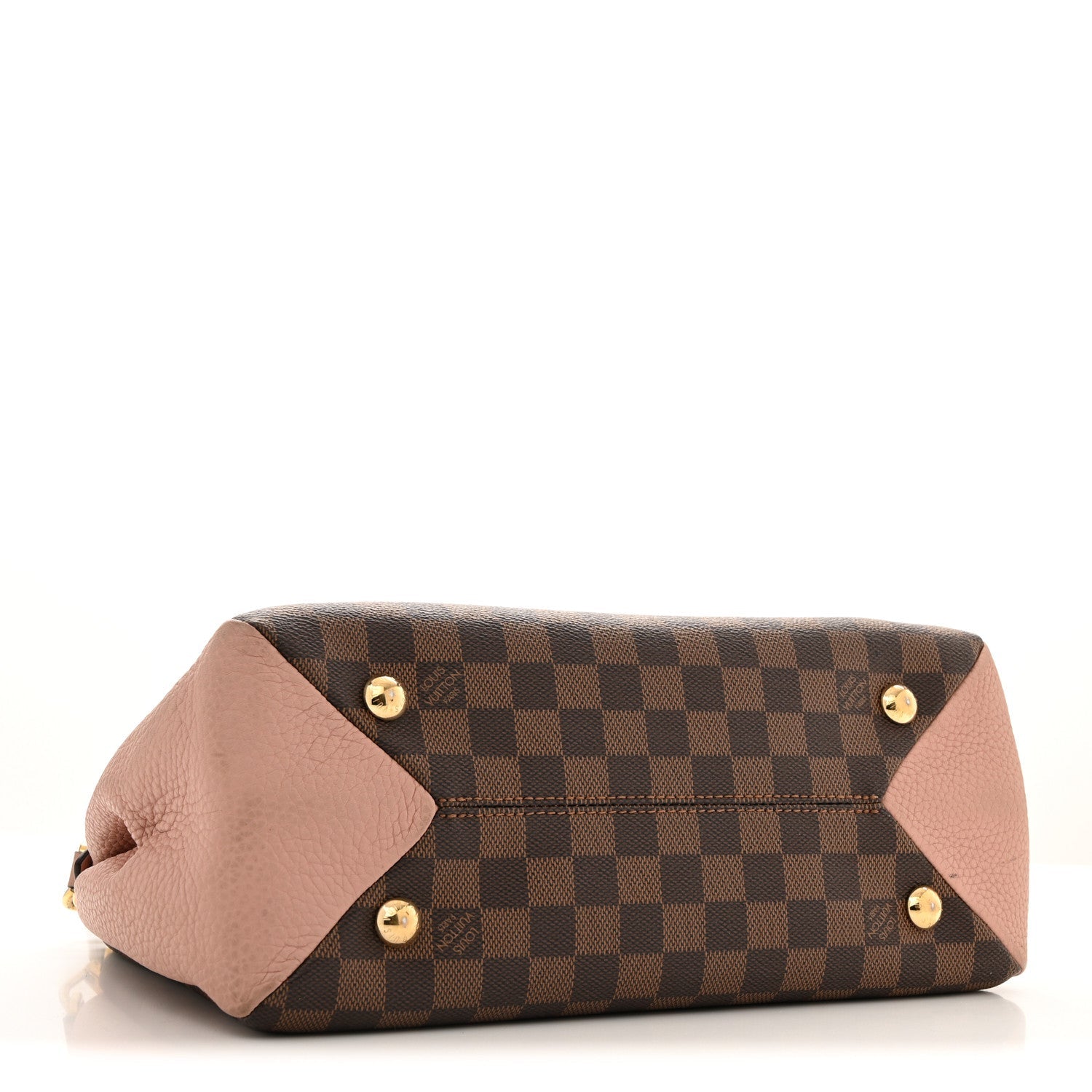 Louis Vuitton Damier Ebene Cuir Taurillon Brittany Magnolia
