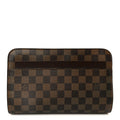 Louis Vuitton Damier Ebene Pochette Saint Louis Clutch