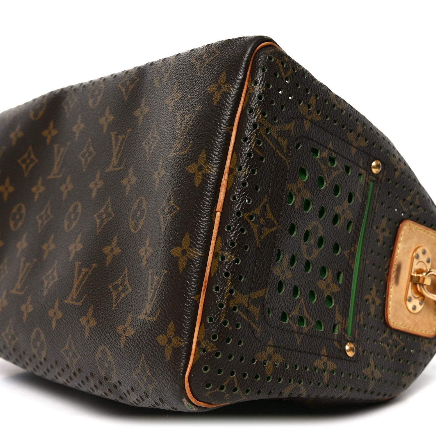 Louis Vuitton Monogram Perforated Speedy 30 Green