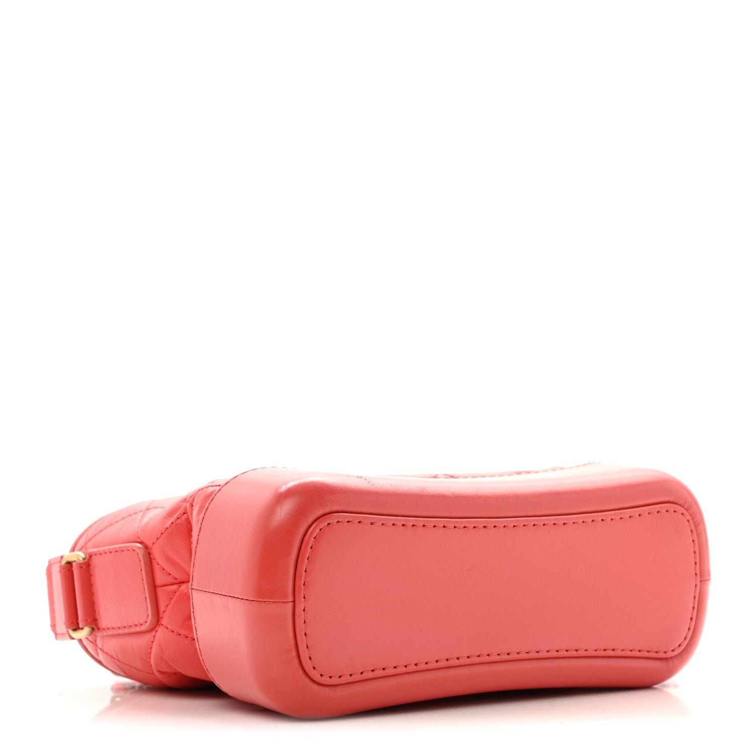 Chanel Aged Calfskin Quilted Small Gabrielle Hobo Pink