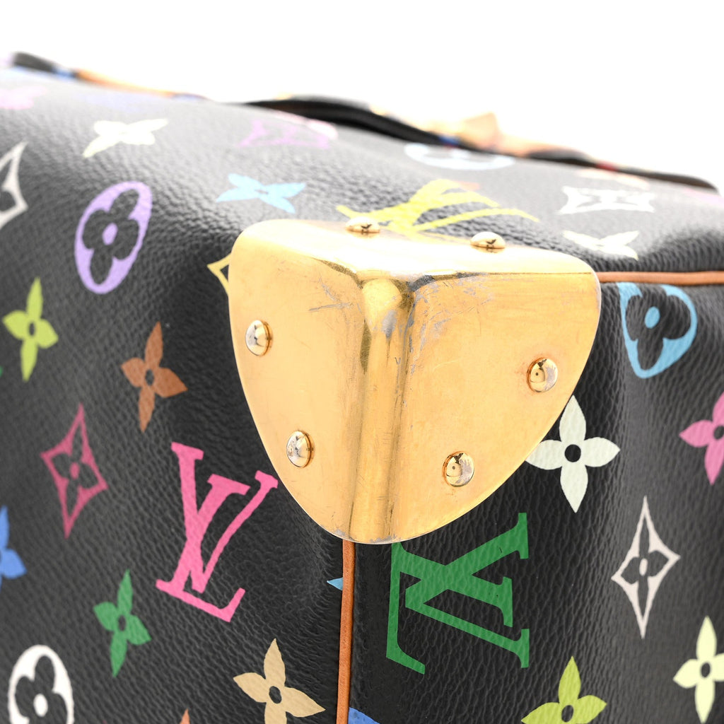 Louis Vuitton Monogram Multicolor Speedy 30 Black
