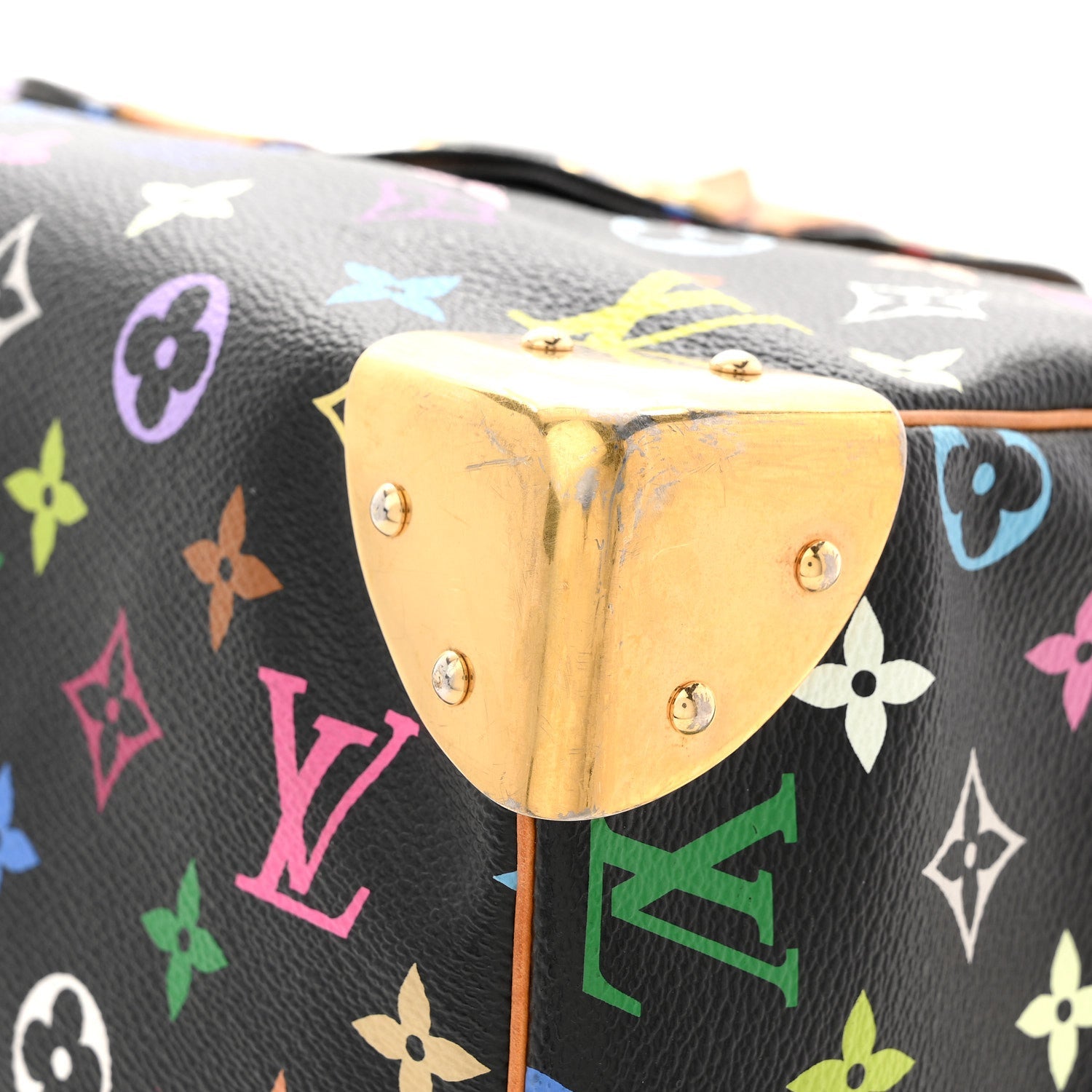 Louis Vuitton Monogram Multicolor Speedy 30 Black