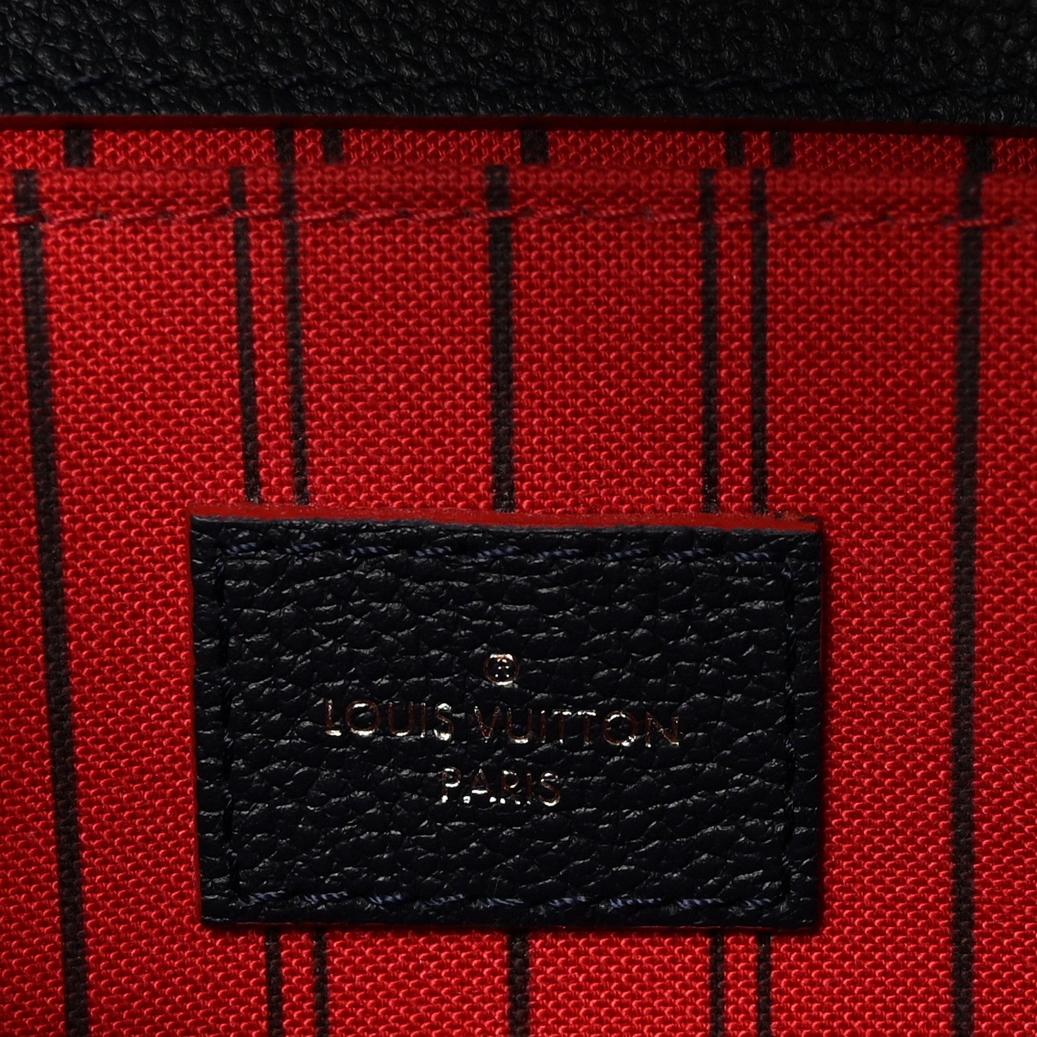 Louis Vuitton Empreinte Pochette Metis Marine Rouge