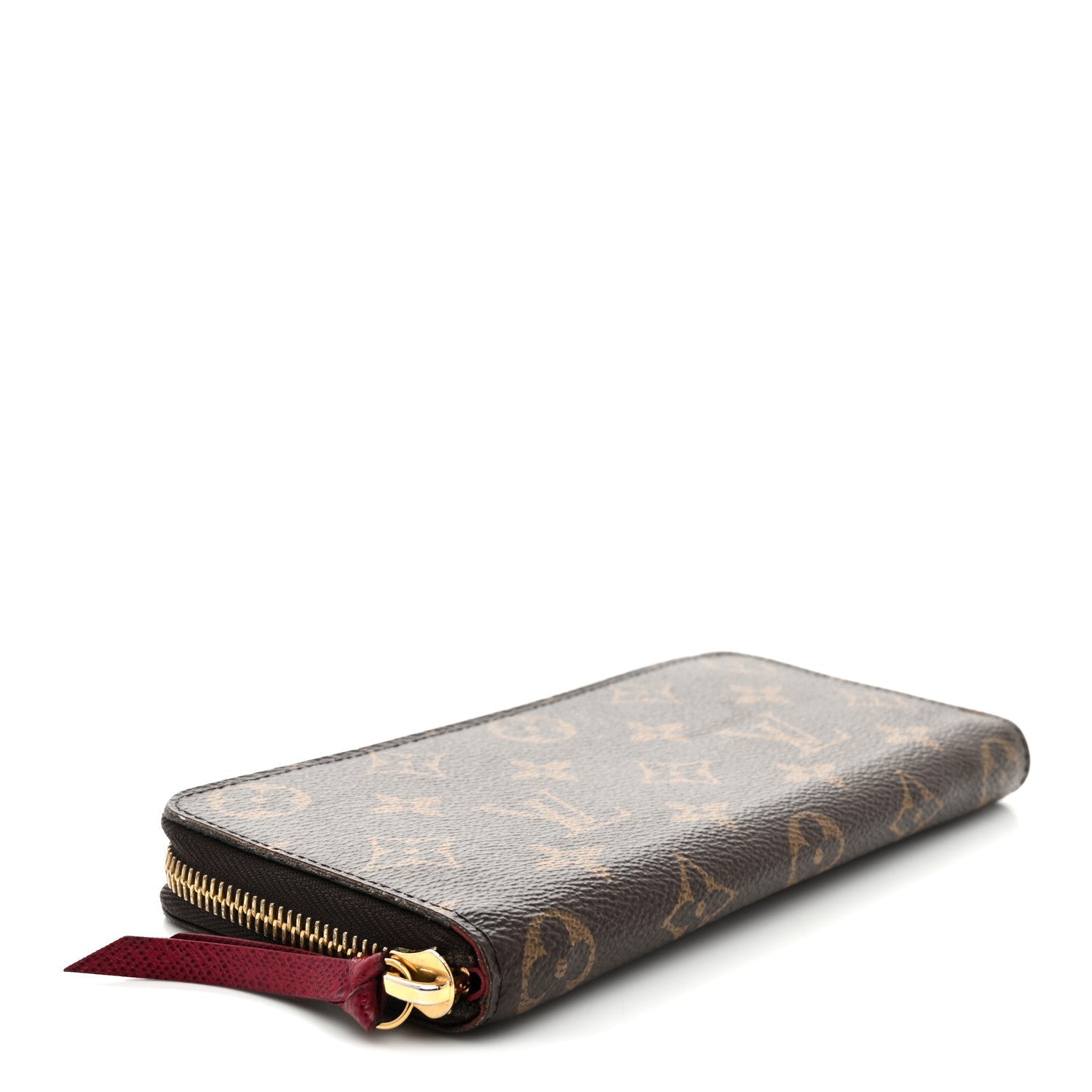 Louis Vuitton Monogram Clemence Wallet Fuchsia
