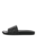 Louis Vuitton Damier Graphite Mens Waterfront Slide Sandal 9 Black