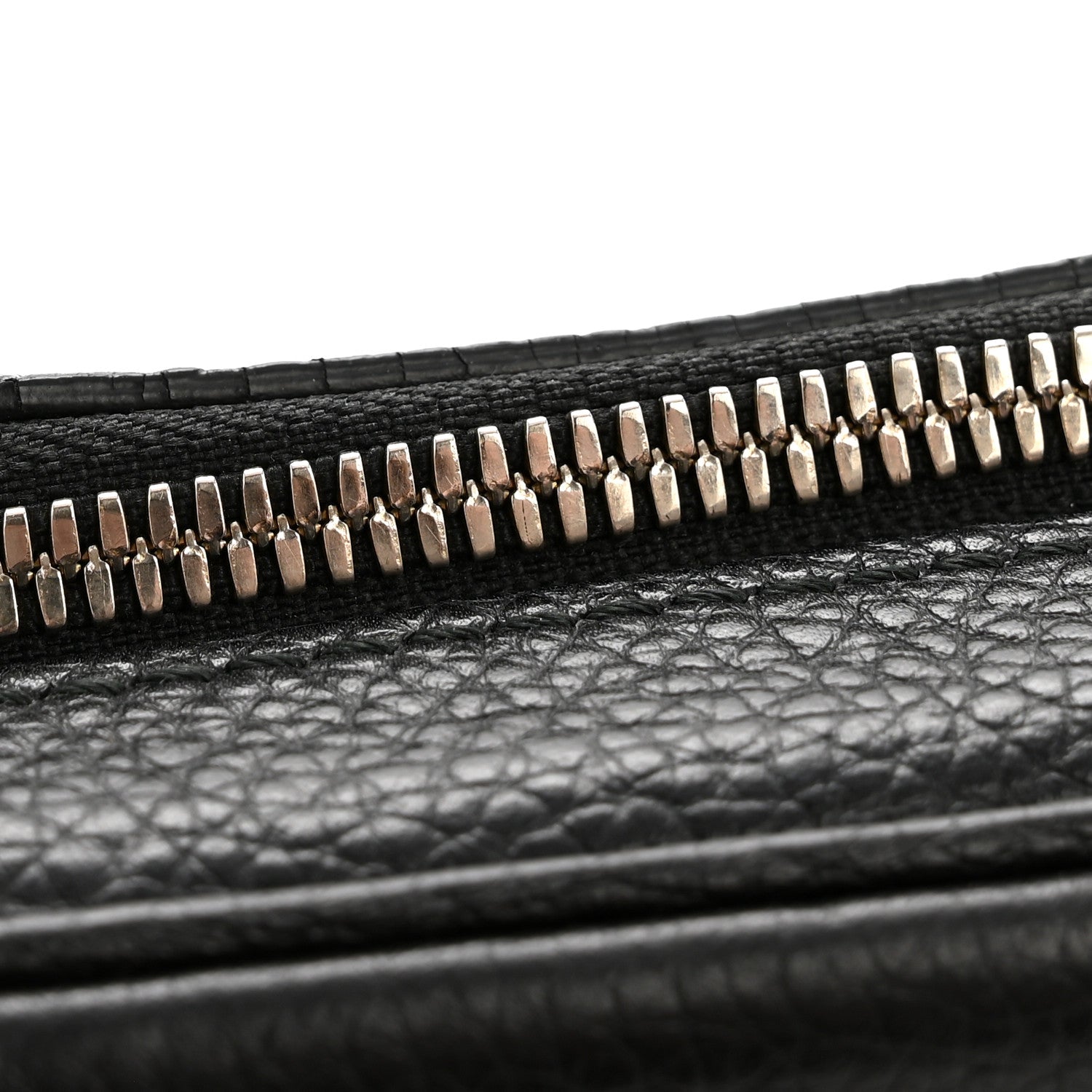 Gucci Pebbled Calfskin Small Soho Disco Bag Black