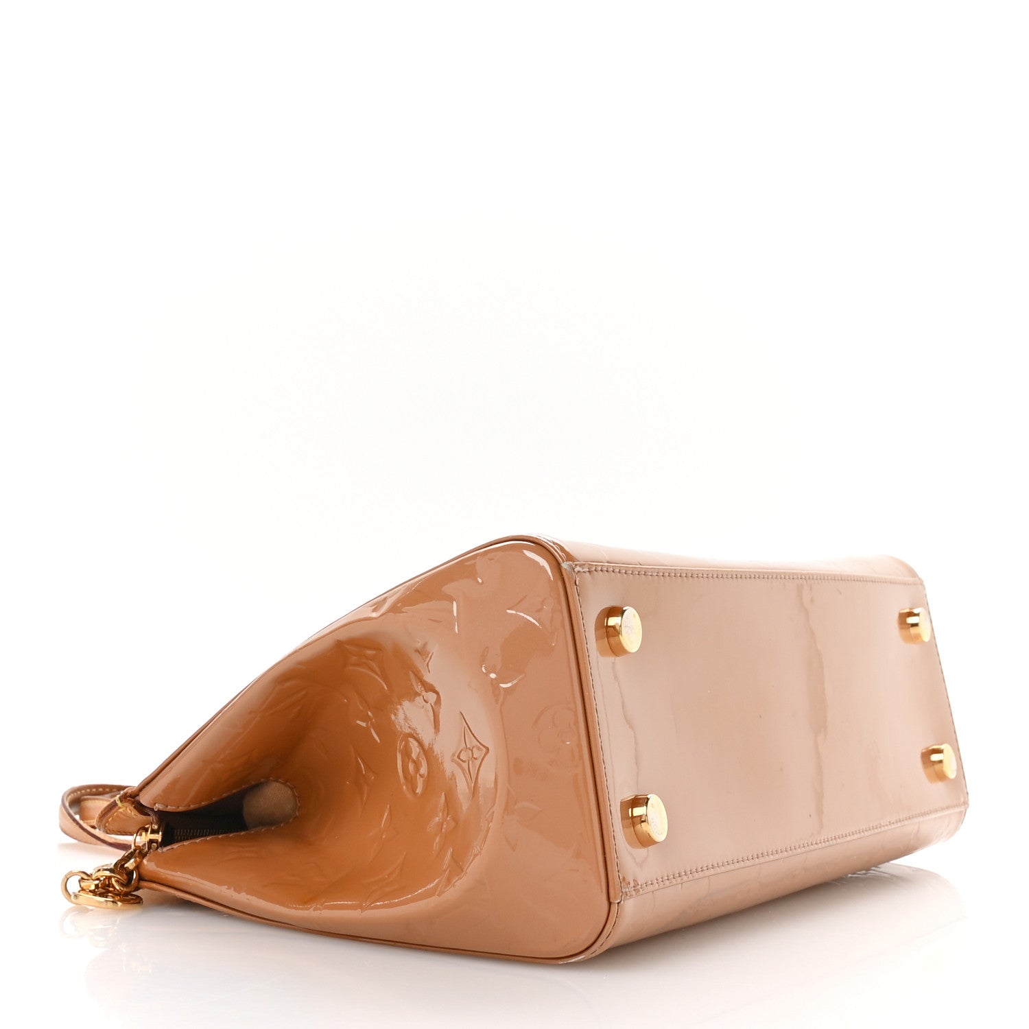 Louis Vuitton Vernis Brea MM Rose Velours