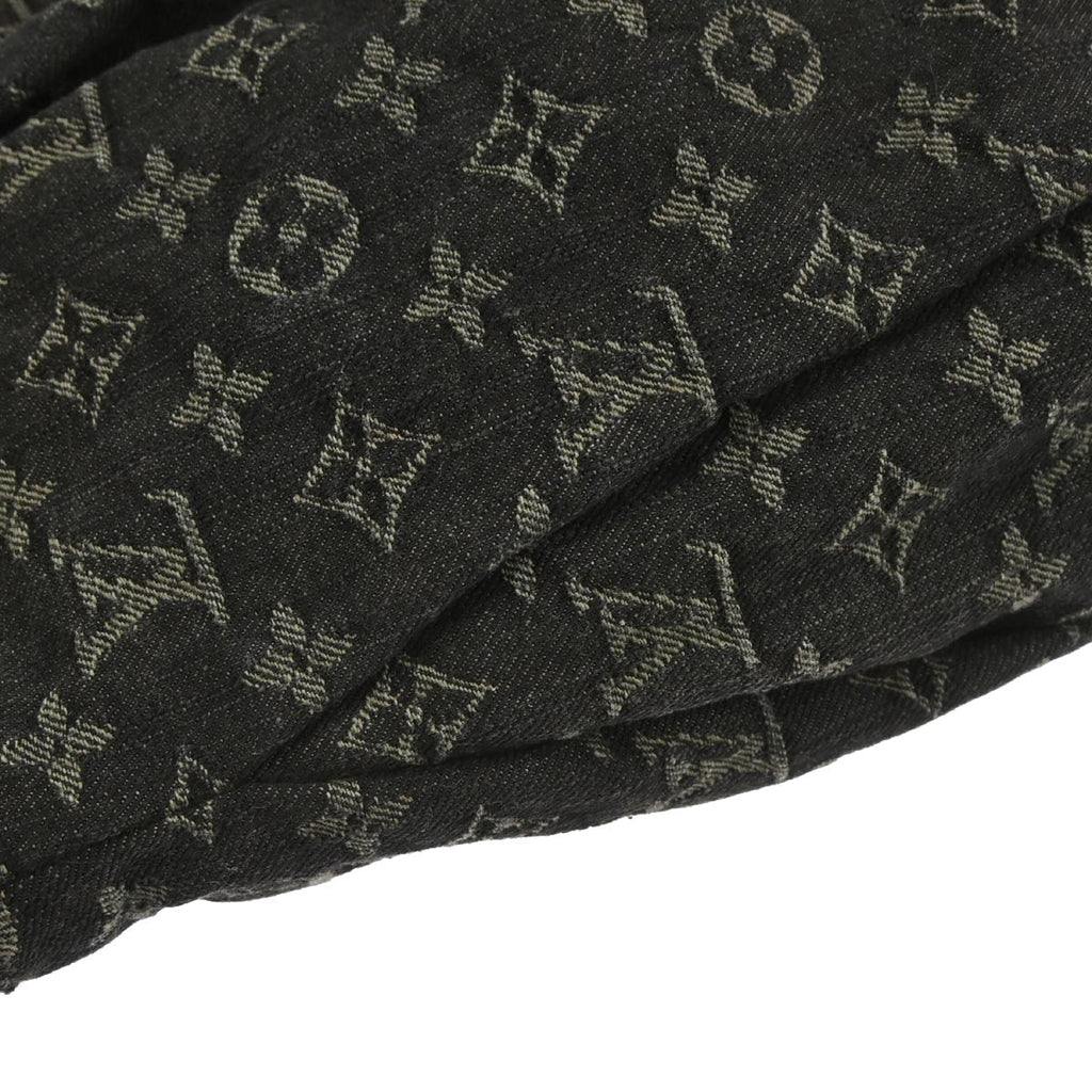 Louis Vuitton Black Monogram Denim Daily PM Handbag M40494