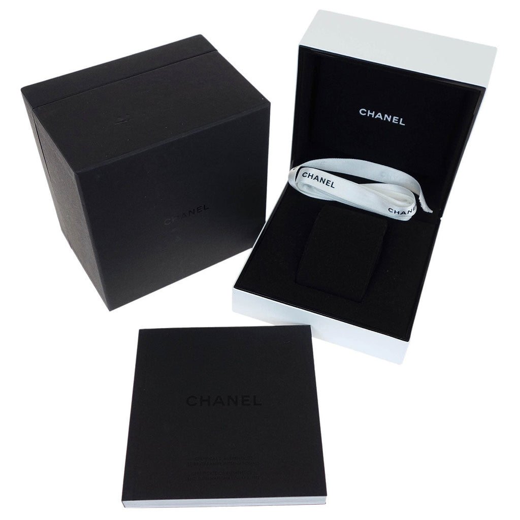 Chanel Premiere H2132 Quartz Watch Ceramic SS Diamond