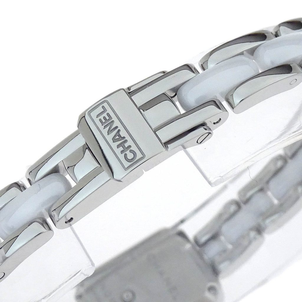 Chanel Premiere H2132 Quartz Watch Ceramic SS Diamond