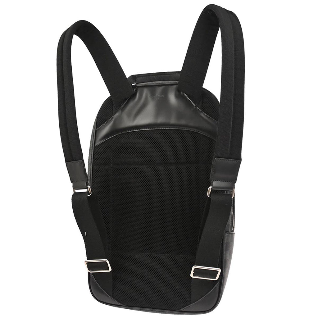 Louis Vuitton Black Damier Graphite Michael Backpack N58024