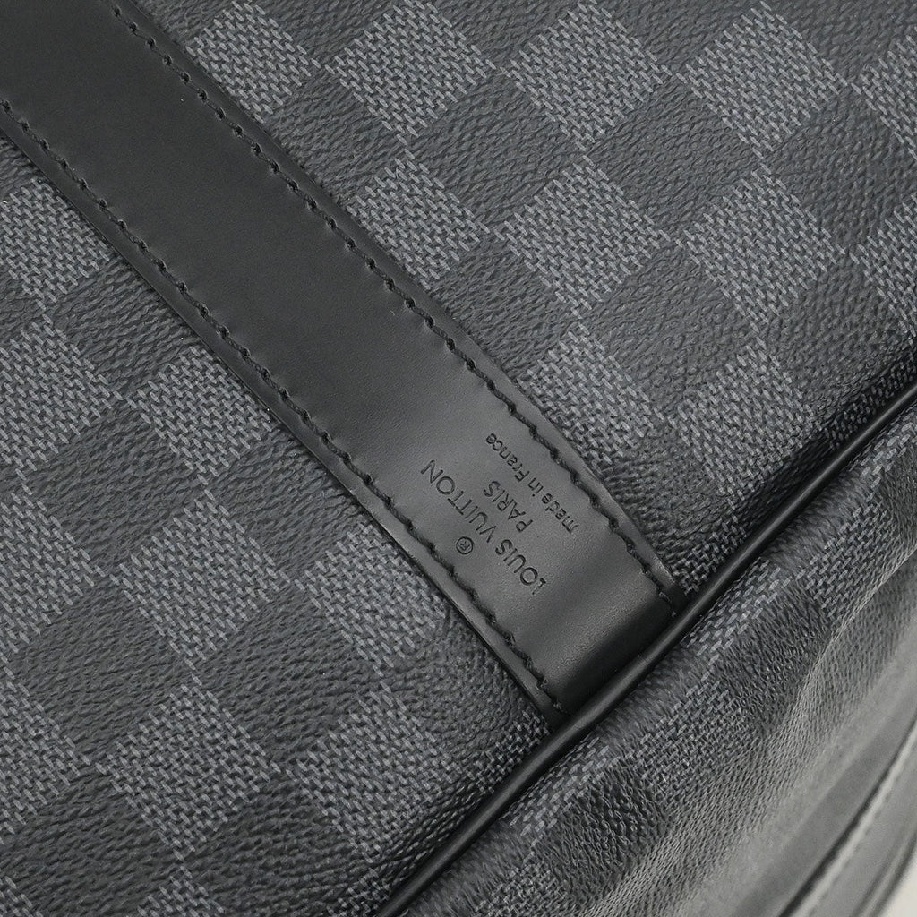 Louis Vuitton Damier Keepall Bandouliere 45 Duffle Bag N41418