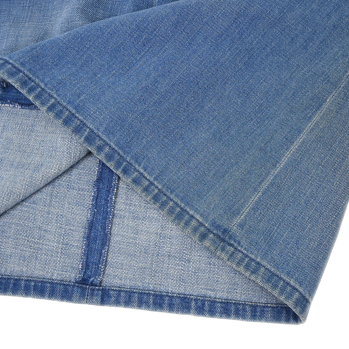 Chanel 2016 Denim Skirt Blue #36