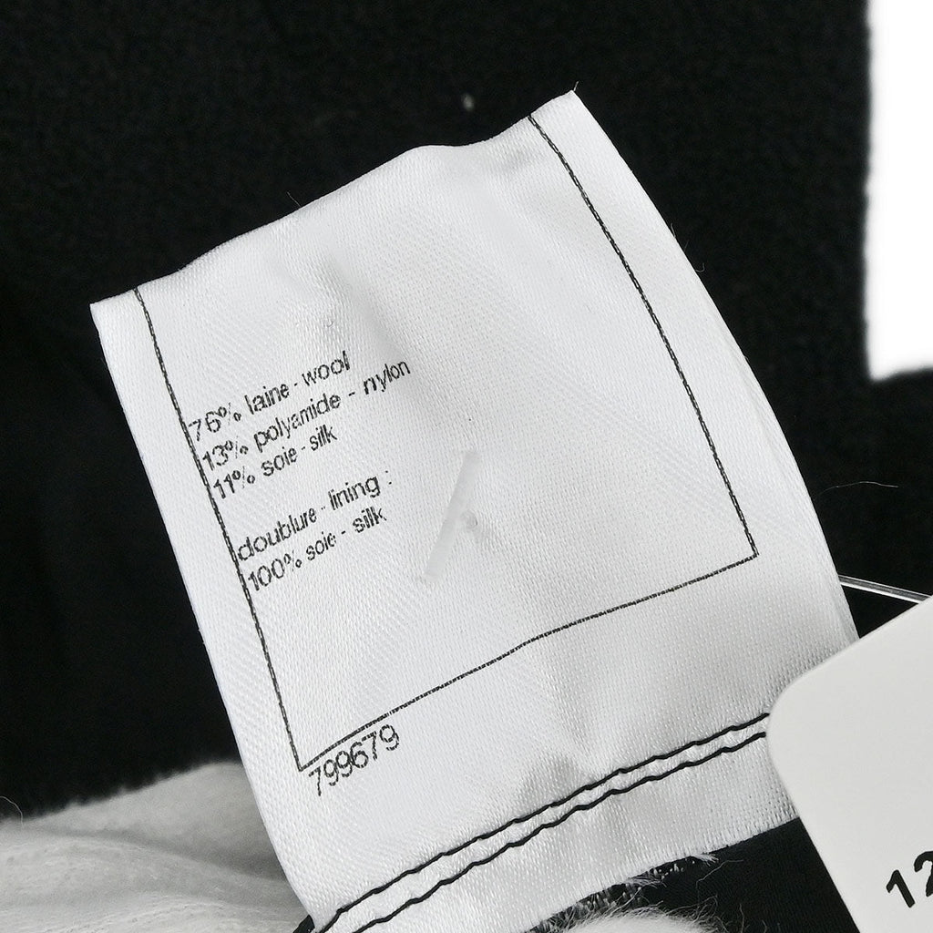 Chanel 2012 Single Breasted Jacket Black #36