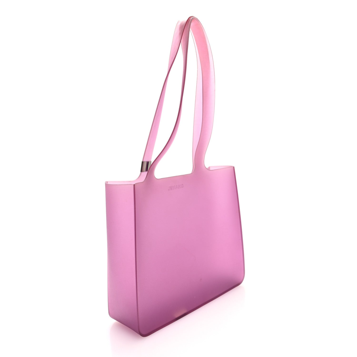 Chanel Jelly Rubber Tote Purple