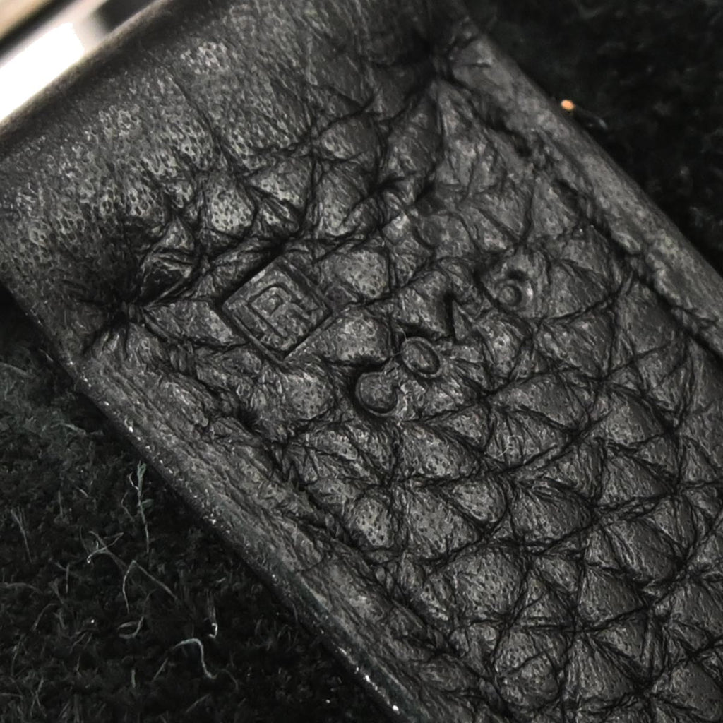 Hermes Black Taurillon Clemence Picotin Lock TGM Handbag
