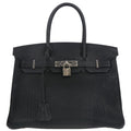Hermes Blue Indigo Fjord Birkin 30 Handbag