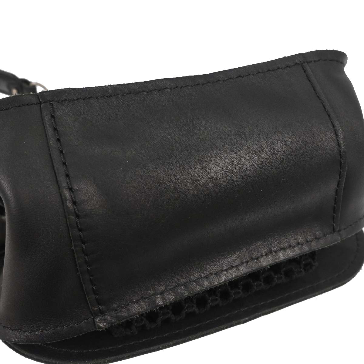 Chanel 2013-2014 Black Calfskin Paris-Edinburgh Highlander Messenger Bag