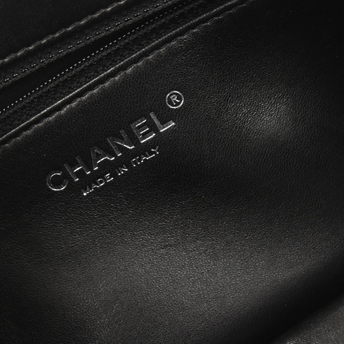 Chanel 2014-2015 Black Wool No.5 Turnlock Full Flap Shoulder Bag