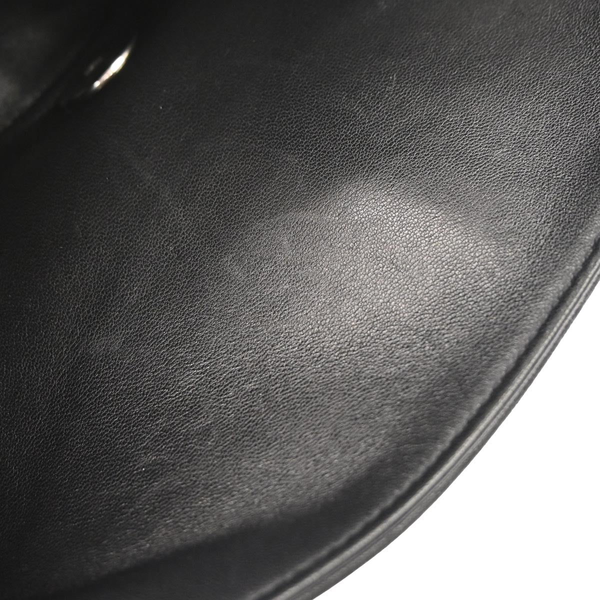 Chanel 2014-2015 Black Wool No.5 Turnlock Full Flap Shoulder Bag