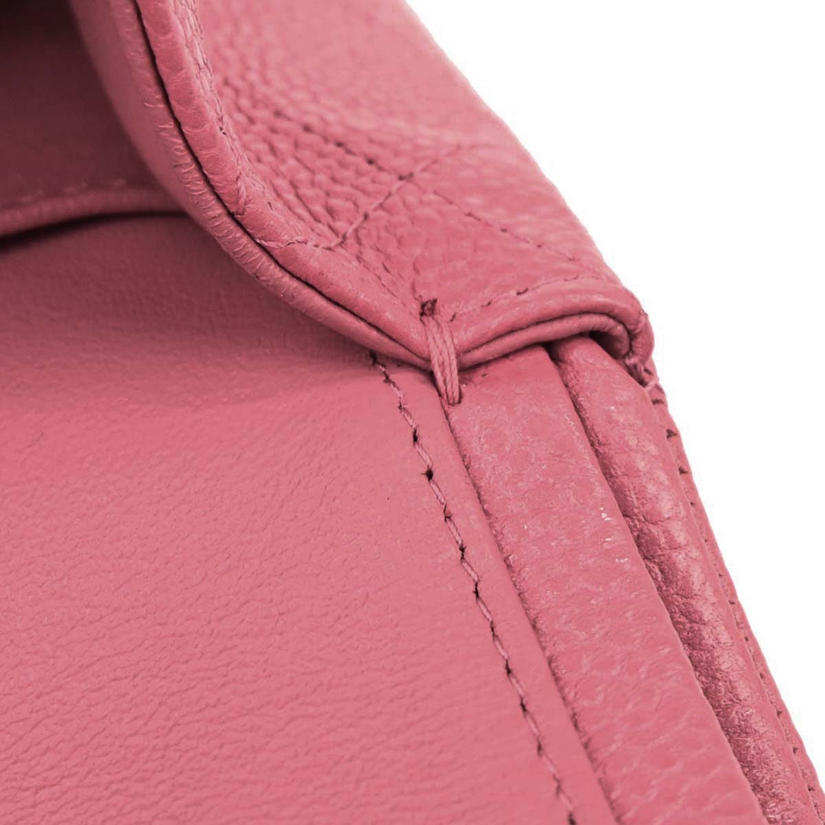 Chanel 2018 Pink Caviar Skin Medium Classic Double Flap Shoulder Bag