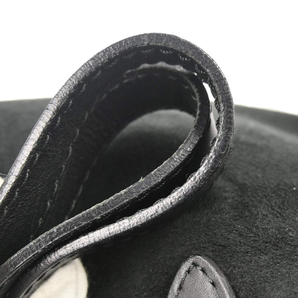 Chanel 2012-2013 Black Mouton Tote Handbag